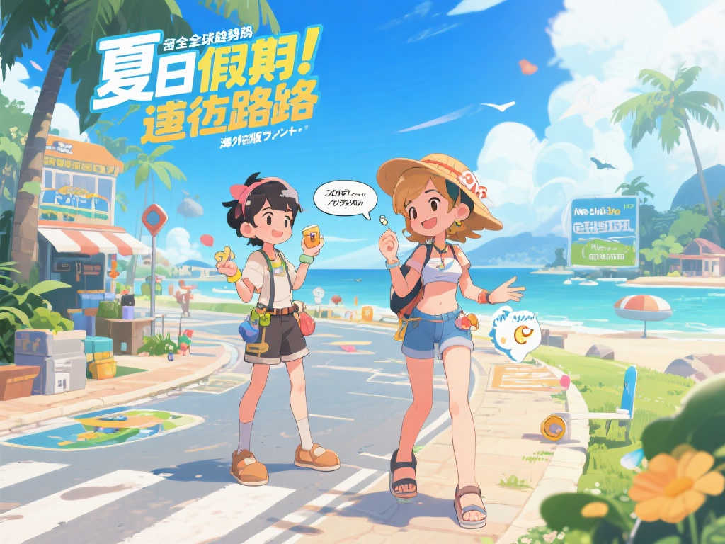 i社新作《夏日假期 岔路口》海外版即将登陆全球市场 i社新作《夏日假期 岔路口》海外版即将登陆全球市场